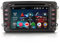 Erisin 7 Zoll 8-Kern 4GB+64GB Android 14 Autoradio Bluetooth GPS Navi für Mercedes W209 W203 A/C/G/CLK Klasse Viano Vito W463 CarPlay Android Auto WiFi DSP DAB+ USB FM RDS OBD2 DVD CD Canbus