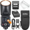 Godox V100N Flash Appareil Photo, V100 N 100W écran Tactile Speedlite, TTL HSS 1/8000s, Compatible avec Nikon Z6III Z8 Z5 Z50II Z50 Zfc Z6II Z30 Z6 Z50II Z7II Z8 Z9 et D850 D7500 5600 D5300 D750 D780