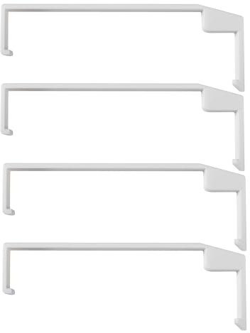 Txdiyifu Box Fan Filter Clip Compatible with Most 4 inch Wide Box Fans, Easy to Install Fan Air Filter Holder 4 Pcs