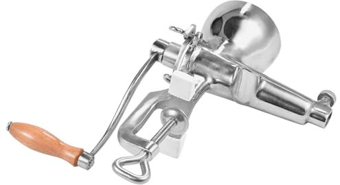 Extracteur de Jus D'herbe de blé en Acier Inoxydable à Rendement élevé Conception Unique, qualité Alimentaire Facile à Nettoyer L'extracteur D'agropyre Manuel, Centrifugeuse