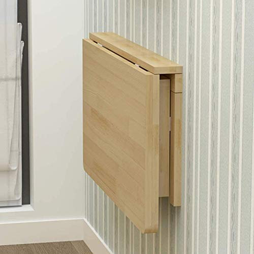 Generico Banco da Lavoro Pieghevole a Parete per Garage e Sala da Pranzo - Tavolo Multiuso Robusto e salvaspazio da 120x50 cm (47x20 Pollici) con Altezza Regolabile, Perfetto per lavori di