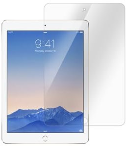 Genérico - Protector de pantalla compatible con iPad Air/Air 2/Pro 9,7 - Vidrio templado 9H, Full Glue, Antigolpes, Antiarañazos, Eco-Diseñado, Instalación fácil, compatible con Carcasa