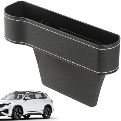Getränkehalter Auto, Becherhalter Auto, Flaschenhalter Auto Getränkehalter Leder, Universelle Lücken, Aufbewahrungsbox, Abnehmbarer & Waschbarer Mittelkonsole Getränkehalter