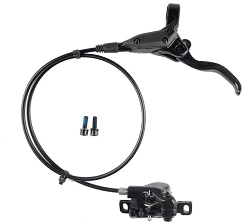 EGUIAS MT100 Mountainbike hydraulische Bremse MTB Öldruck Scheibenbremse Set vorne und hinten Bremsteile Fahrrad Trommelbremse Bremstrommel hinterrad(Left Front)