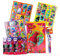 Trolls Super Set - 3x Überraschungstüte Mini Figur Serie 4 + über 700 tolle Sticker Set + 3 x 12 Trolls Sticker + 2 Ball Pens