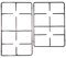 Nardi Kit 2 Griglie per cucina piano cottura 4 fuochi a gas serie BH 40 - FH 40 - MH 40 - P3664/KIT