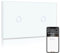 BSEED Smart ZigBee Interruptor de Luz,Blanco Interruptor Inteligente 1 Gang 1 Vía+1 Gang 1 Vía,Compatible con Alexa y Google Home, Control de APP(Zigbee Gateway Hub Requerido)