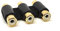 Maincore Triple 3 x RCA to 3 x RCA Phono Female to Female Coupler Cable Joiner, Extension, Gender Changer, RGB, Audio Video Adapter GOLD.