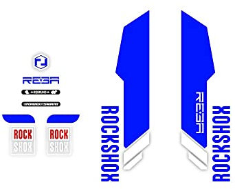Adesivi compatibili con forcella bici Rock Shox Reba mod-8 29''