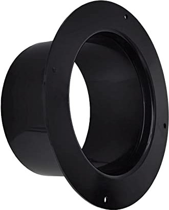 JSIXASO Flanget Spigot 100mm - Ducting Flange Raccordo per Tubo Rotondo per Tubo di Ventilazione (100mm)