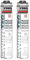 Mousse Expansive Isolation Thermique et Phonique, Blanche, Aérosol Pistolable de 750 ml (Lot de 2)