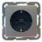 GIRA 4453600 Steckdose, Edelstahl IP20, 4453600