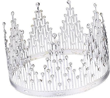 FRCOLOR Kristallkrone Tortenaufsatz Kristallkuchenaufsatz Tortendekoration Filigranes Kronendesign Für Kuchen Langlebig Und Sicher