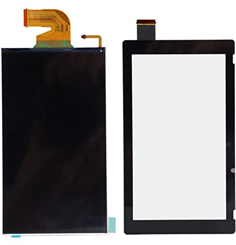 ZLXHDL Écran LCD, écran De Remplacement pour Console De Jeu avec écran Tactile, Découpes Et Interfaces Précises, écran LCD Numérique Compatible pour Switch HAC‑001
