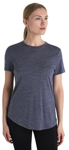 Icebreaker Damen Funktionsshirt Sphere III Midnight Navy Hthr S