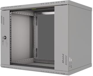 Stalflex Cabinet Rack 19 Inch 9U 450mm Pro - High Strength Steel - Network Equipment Rack and Cabinet - 19 Rack Cabinet Compatible with Rack Tray