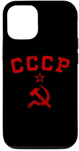 UdSSR Sowjetunion CCCP Hammer und Sichel Distressed Hülle für iPhone 15 Pro