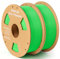 DEEPLEE PLA+ Filament 1.75mm, PLA Plus 3D Drucker Filament, Maßgenauigkeit +/- 0,02 mm, Filament 3D-Druckmaterialien, Neongrün 2kg (1kg/Spool)