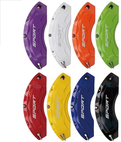 4pc Brake Caliper Covers Compatible Front Rear Wheel Size for Audi E-Tron Accessories (Purple)