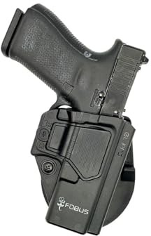 Fobus GL PRO Level II Paddle Holster passend für Glock 17, 19 Rechtsschütze