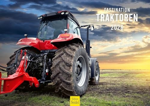 Edition Seidel Premium Kalender Faszination Traktoren 2026 Format DIN A3 Wandkalender Treckerkalender Traktor Auto Vintage Maschine