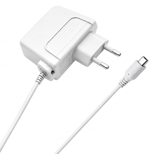 2PCS Ladegerät für Handheld-Konsolen, kompatibel mit 3DS, New 3DS XL, 2DS, 2DS XL, DSi,Netzteil für tragbare Geräte