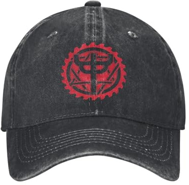 Fashion Judas Priest Priest Shield of Pain Tour 2025 Casquette de Baseball Hommes Femmes en Jean usé Sun Sun Band, Outdoor Ajustables Casquettes