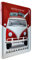 Nostalgic-Art Retro Blechpostkarte, 10 x 14 cm, VW – Gute Reise – Volkswagen Bus Geschenk-Idee, Original Lizenzprodukt (OLP), Postkarte aus Metall, Mini-Blechschild als Grußkarte