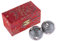 lachineuse - Coffret Boules Qi Gong Yin Yang - Boules Chinoises Anti Stress en Émail ⌀ 40 mm - Boules de Santé - Coffret Cadeau Relaxation Zen - Objet Asiatique Japon Chine - Coloris Rouge & Gris