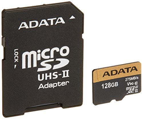 ADATA Premier One V90 mémoire Flash 128 Go MicroSDXC UHS-II Classe 10