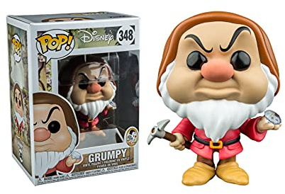 POP Disney Snow White Grumpy with Diamond Pick Exclusive Figure