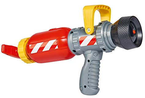 Simba 109252298 Sam pompieri Sam pompiere, meccanismo ad aria compressa, 31 cm, volume serbatoio 450 ml, portata 9 m