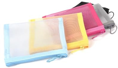 Patu Zipper Mesh Bags Cosmetic Accessories Travel Toiletry Bag Storage Bag