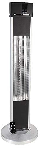 Pro Elec PEL01220 2kW Portable Patio Heater with Re mote Control