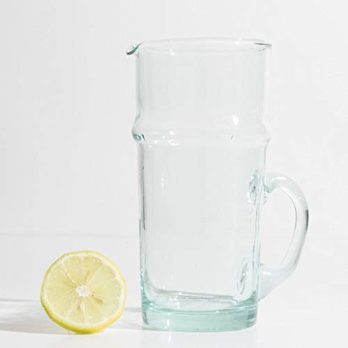 Verre BELDI Carafe Beldi Maroc avec Anse - B36 110cl