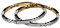 GemsOnClick - Vergoldetes Kupfer Rund Cubic Zirkon