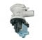 Pompe de vidange compatible avec Bosch 00144487 avec tête de pompe et tamis pour machine à laver et sèche-linge