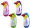 PATKAW 6pcs Set Animals Toys Tumbler Swimming Pool Penguin Penguin Tumbler Tumbler Toy Chiming Toy Kids Christmas 3d Bop Bag Baby Pool Gift Punch Hole Toddler