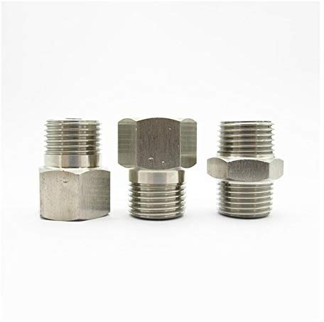 DOLUNTO Clapets Anti-Retour 1 / 2inch BSP NPT mâle Filetage Femelle 304 en Acier Inoxydable sanitaire clapet Anti-Retour One Way clapet Anti-Retour (Specification : BSP Male to Male)