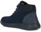 Geox U Portello, Stivale alla Caviglia Uomo, Blu Marino, 39 EU
