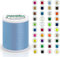 Madeira Polyneon 40 Original | 1.000 m Spule | Stickgarn für Stickmaschine | Maschinenstickgarn | Garn zum Sticken | Stickset (1675 Baby Blue)