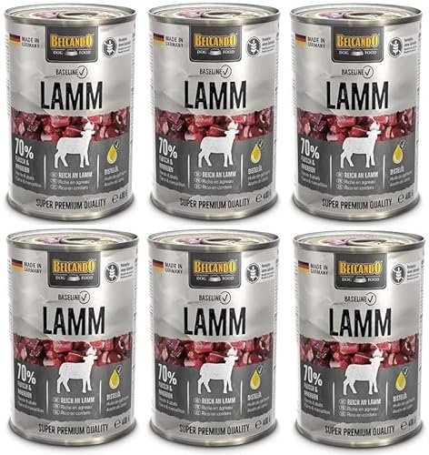Belcando Baseline Lamm 6 x 400 g getreidefreies Hundefutter