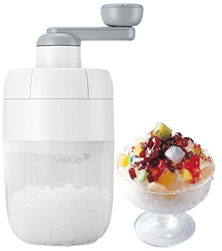 Tsuchiya Eiswürfelzerkleinerer | Eiscrusher Manuell | Ice Crusher Manuelle Cocktails Slush Maschine | Eiskugelform Für Schneekegel, Gefrorene Cocktails, Snacks