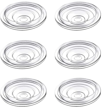 JIMOWANG Silicone Diaphragm 6pc Compatible with Momcozy S12 Pro/S9 Pro Hands-Free Breast Pump Wearable,S9/S10/12 Breast Pump Replacement Accessories,for Momcozy/TSRETE Wearable Breast Pump Parts,6pcs