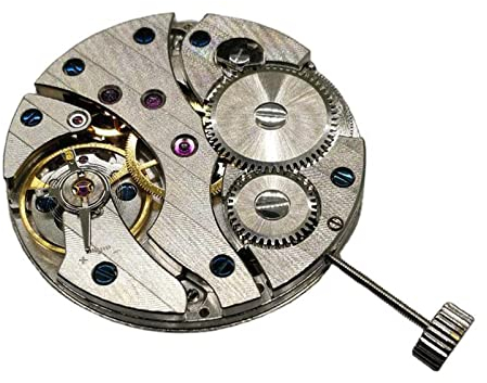 ZEZEFUFU Mechanisches Uhrwerk mit Handaufzug, 36,6 mm, für 6497 ST3600 Uhrwerk