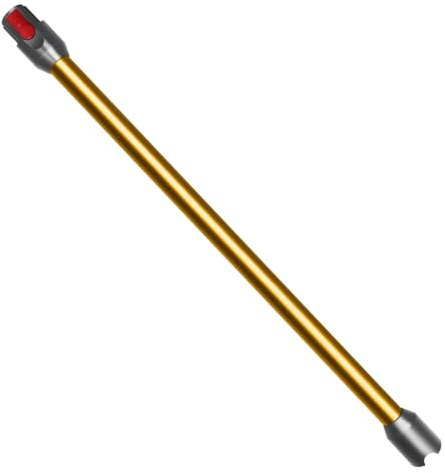 Verlängerungsrohr für Dyson V12 Detect Slim Stabstaubsauger, Ersatz Teleskoprohr Schnellspanner Verlängerungsstange Zubehör, 74cm（golden）
