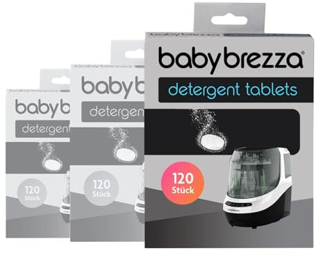 Baby Brezza Bottle Washer Pro Reinigungstabletten, 360 Stück …