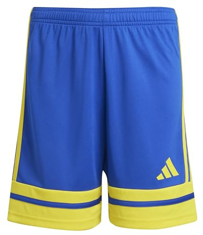adidas Mixte Enfant Squadra25 Short Kids Shorts, Team Royal Blue/Team Yellow, 9-10 Years