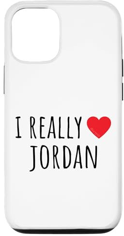 iPhone 12/12 Pro I Really Love Jordan Case