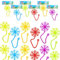 Yeefunjoy 30 Stück Sticky Spinnennetz für Kinder Set Ideal als Mitgebsel Kindergeburtstag für Mädchen Jungen Giveaways Gastgeschenke Partygeschenke Weihnachten Halloween Party Zubehör Party Deko
